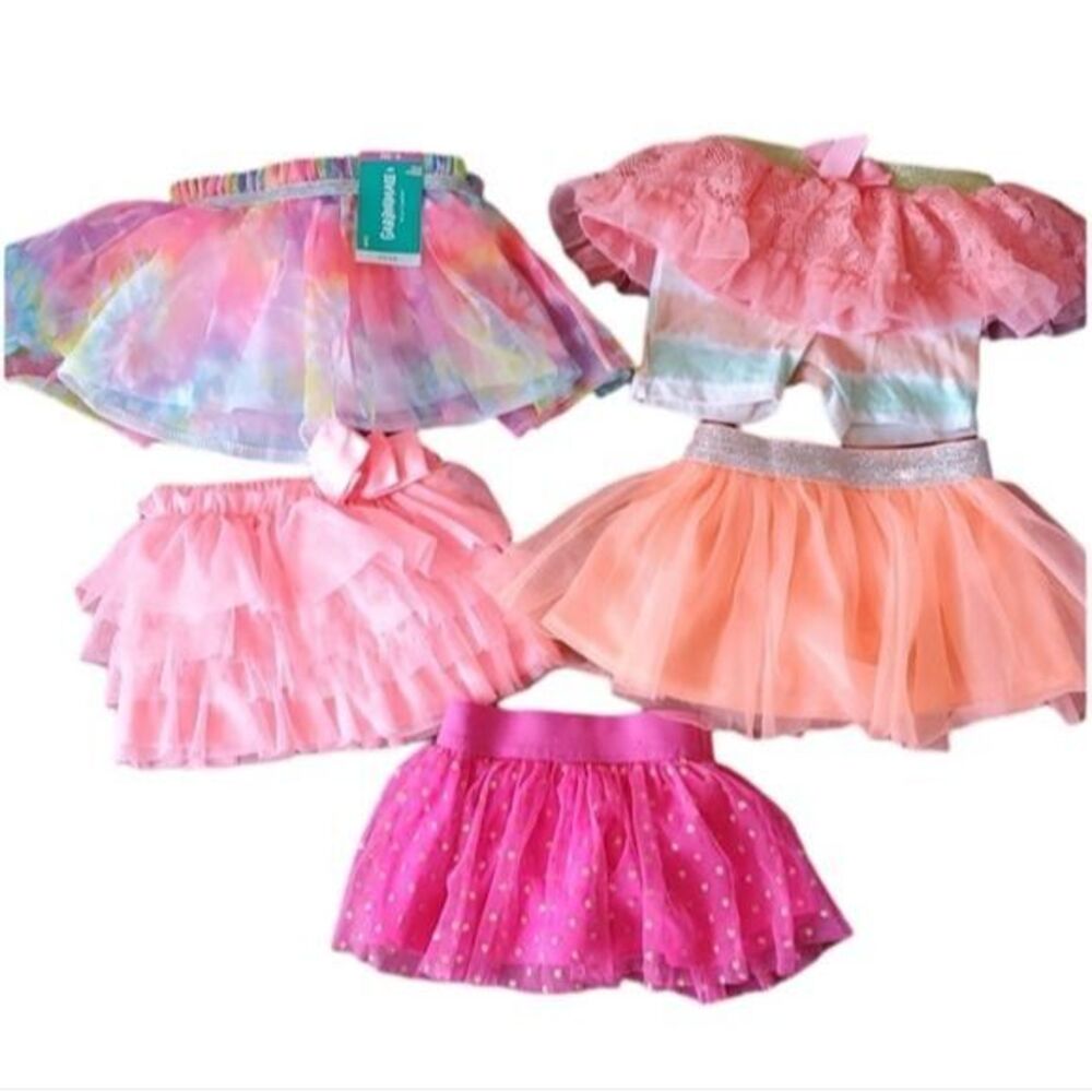 0-3 Months Tutus Baby Girl Skirts Multi Colored INFANT
